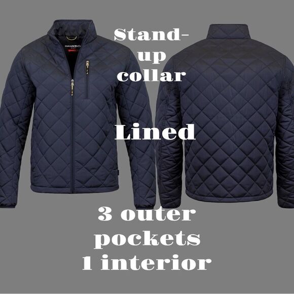 Hawk & Co. Pro Series Outerwear l Men’s Jacket l Gray XL & XXL Black XL l NWT - Picture 4 of 8